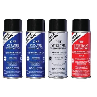 [IP-DF315-KIT-S] Dynaflux Visible Red-Dye Penetrant Test Kits