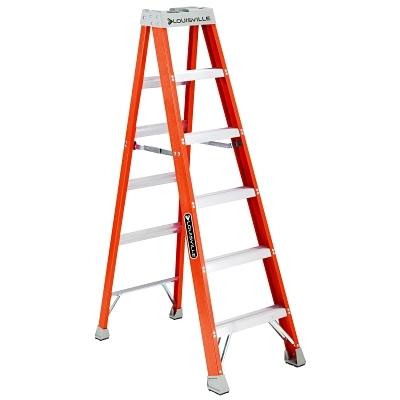 [IP-FS1506] Louisville Ladder® FS1500 Series Fiberglass Stepladders FS1506