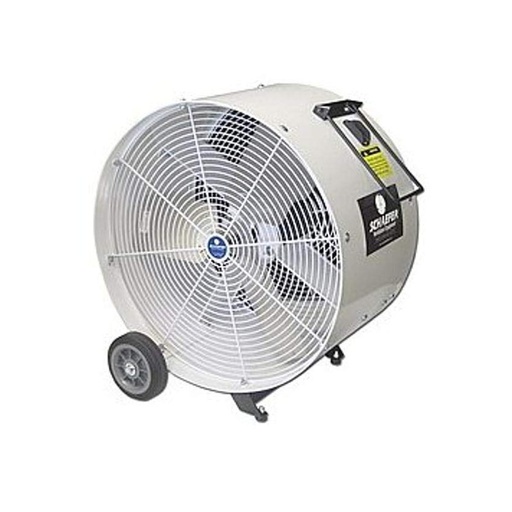 [IP-VKM24-2-O] 24" Versa-Kool Mobile Spot Cooler Fan, 2-Speed, OSHA Guards
