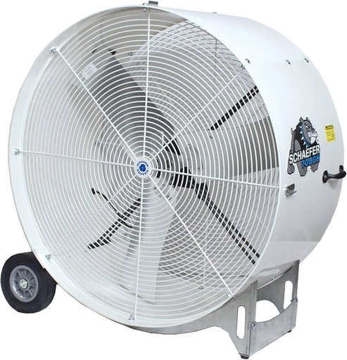 [IP-VKM36-2-O] 36" Versa-Kool Mobile Spot Cooler Fan, 2-Speed, OSHA Guards