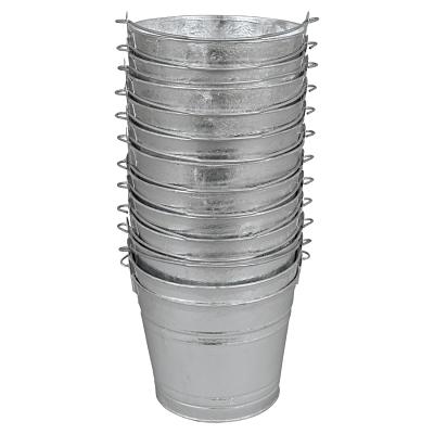 [IP-12QT] Magnolia Brush Hot-Dipped Galvanized Pails 12pail