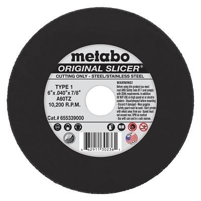 [IP-655339000] Metabo Original Slicer® Cutting Wheels 655339000