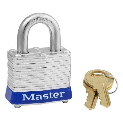 [IP-3BLU] Master Lock® No. 3 Laminated Steel Padlocks 3BLU