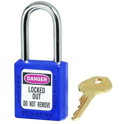 [IP-410BLU] Master Lock® Zenex™ Thermoplastic Safety Lockout Padlocks 410BLU