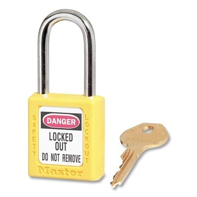 [IP-410YLW] Master Lock® Zenex™ Thermoplastic Safety Lockout Padlocks 410YLW