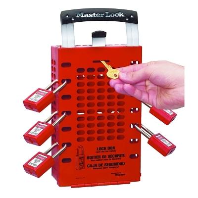 [IP-503RED] Master Lock Safety Series™ Latch Tight™ Lock Boxes