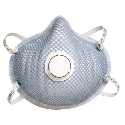 Moldex 2300 N95 2-Strap Particulate Respirators with Exhale Valve