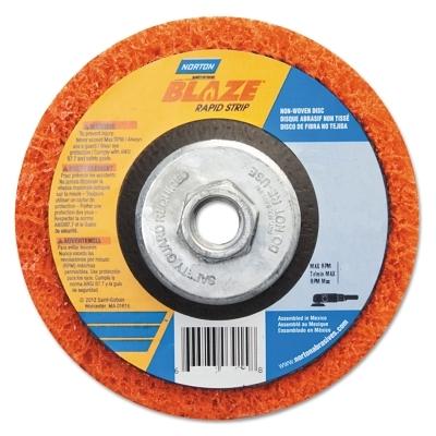 [IP-66254498101] Norton Bear-Tex Blaze Rapid Non-Woven Depressed Center Discs