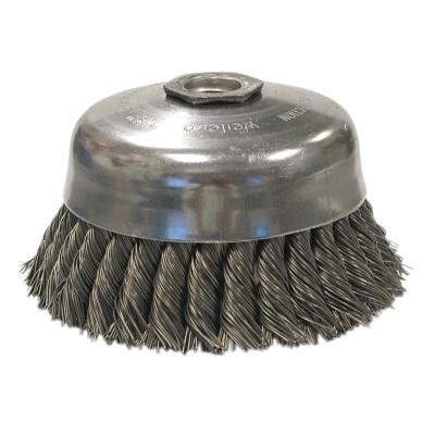 [IP-12276] Weiler® Single Row Heavy-Duty Knot Wire Cup Brushes 12276