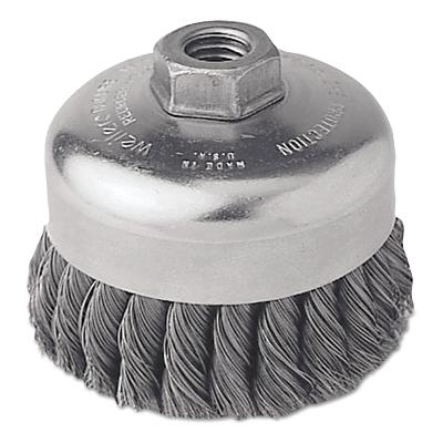 [IP-12306] Weiler® Single Row Heavy-Duty Knot Wire Cup Brushes 12306