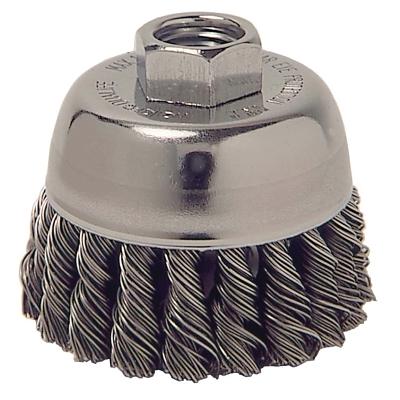 [IP-13025] Weiler® Single Row Heavy-Duty Knot Wire Cup Brushes 13025