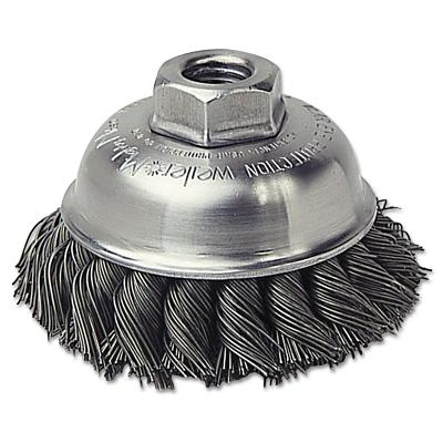 [IP-13156] Weiler® Single Row Heavy-Duty Knot Wire Cup Brushes 13156