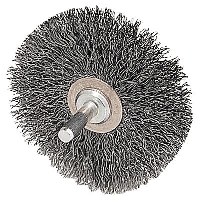 [IP-17617] Weiler® Stem-Mounted Narrow Conflex Brushes 17617