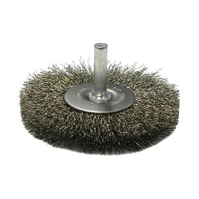[IP-17979] Weiler® Stem-Mounted Crimped Wire Wheels