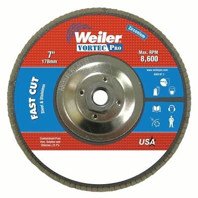 [IP-31367] Weiler® Vortec Pro® Abrasive Flap Discs 31367