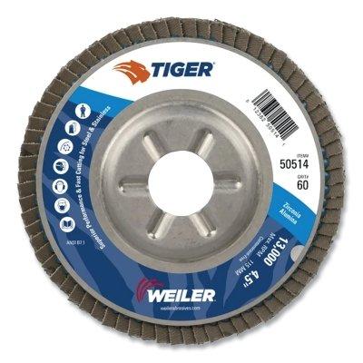 [IP-50514] Weiler® Tiger® Disc Angled Style Flap Discs 50514