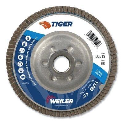 [IP-50519] Weiler® Tiger® Disc Angled Style Flap Discs 50519