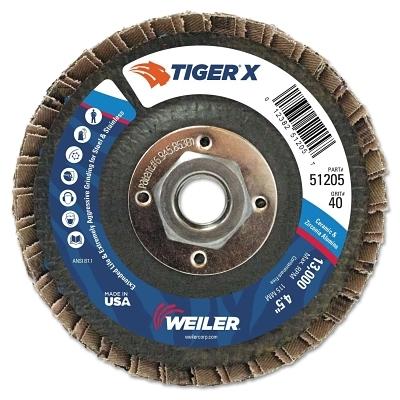 [IP-51205] Weiler® Tiger® X Flap Discs 51205