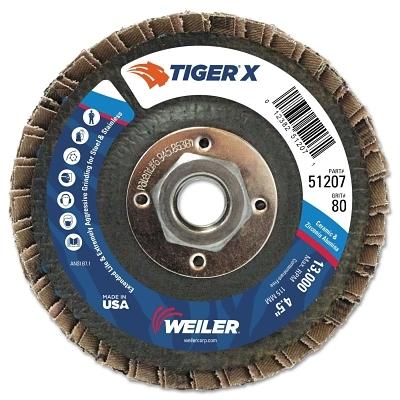 [IP-51207] Weiler® Tiger® X Flap Discs 51207