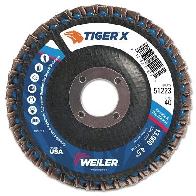 [IP-51223] Weiler® Tiger® X Flap Discs 51223