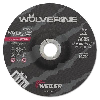 [IP-56283] Weiler® Wolverine™ Thin Cutting Wheels 56283