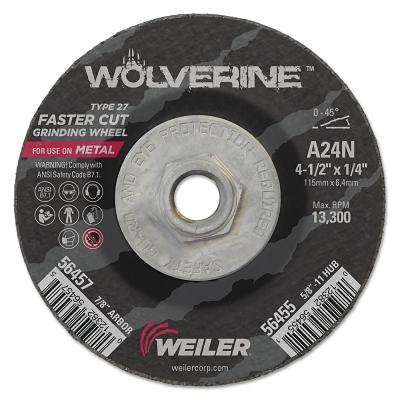[IP-56455] Weiler® Wolverine™ Grinding Wheels 56455
