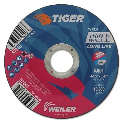 [IP-57041] Weiler® Tiger® AO Cutting Wheels 57041