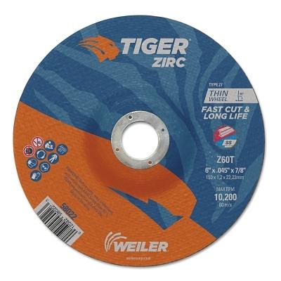 [IP-58022] Weiler® Tiger® Zirc Cutting Wheels 58022