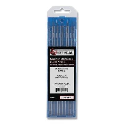 [IP-1167GL2] Best Welds 2% Lanthanated Tungsten Electrodes 1167GL2