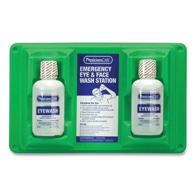 [FA-24-102] First Aid Only® Eye and Skin Flush Emergency Station/Replacement Twin Bottles