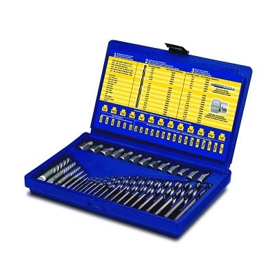 [IP-11135ZR] Irwin Hanson® Screw Extractor and Drill Bit Sets