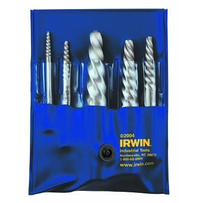 [IP-53535] Irwin Hanson® Spiral Flute Screw Extractors - 535/524 Series Sets 53535