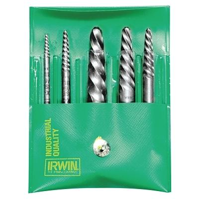 [IP-53545] Irwin Hanson® Spiral Flute Screw Extractors - 535/524 Series Sets 53545