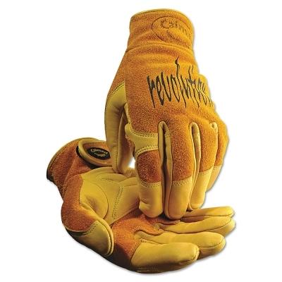 Caiman 1828 revolution® Cow Grain Unlined TIG/MIG Welding Gloves