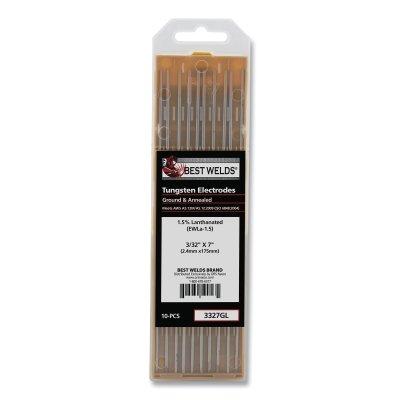[IP-3327GL] Best Welds 1.5% Lanthanated Tungsten Electrodes 3327GL