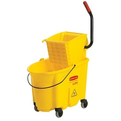 [IP-FG758088YEL] Rubbermaid Commercial WaveBrake™ Bucket/Wringer Combination Packs