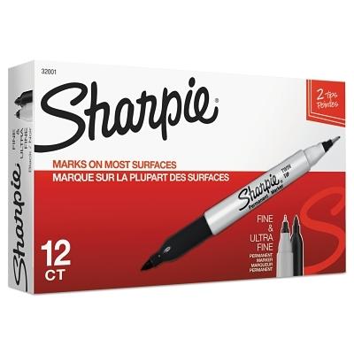 [IP-32001] Sharpie® Twin Tip Permanent Markers