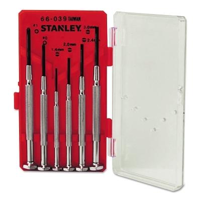 [IP-66-039] Stanley® 6 Pc Jewelers Screwdriver Sets