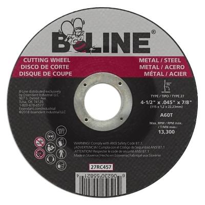 [IP-27RC457] B-Line Abrasives Depressed Center Cutting Wheels