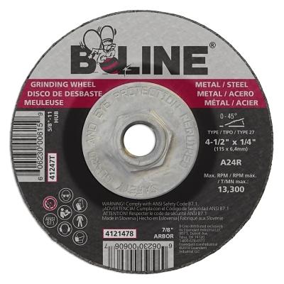 [IP-41247T] B-Line Abrasives Depressed Center Grinding Wheels 41247T