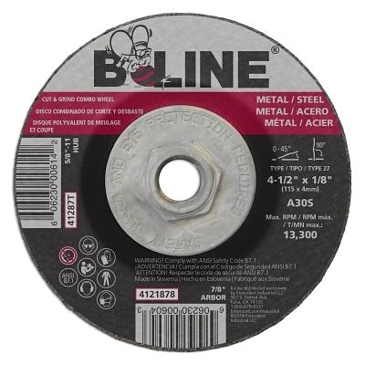 [IP-41287T] B-Line Abrasives Depressed Center Combo Wheels