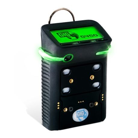 [GM-G450-11420] GfG G450 Black Portable Gas Monitor - Instrument - Rechargeable w/single charger