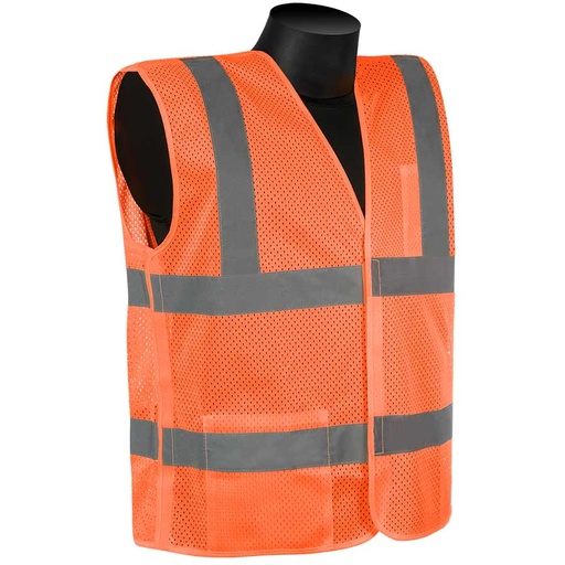 [SA-C16005F] HiVizGard™ Class 2 5-Point Breakaway Vest