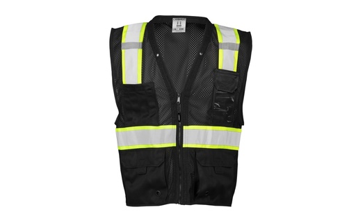 [SA-B100] Enhanced Visibility Multi Pocket Mesh Vest