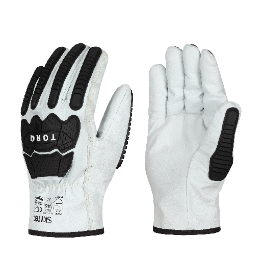[A-SKG00099A] Torq™ Storm Economical Goatskin Leather Gloves with Cut and Impact Resistance