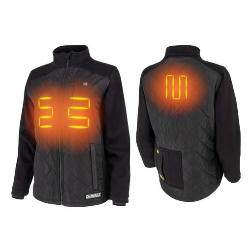 [SA-DCHJ102BD1] DEWALT Women's Hybrid Heated Jacket
