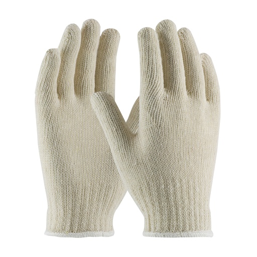 [A-35-C103] Economy Weight Seamless Knit Cotton/Polyester Glove - Natural