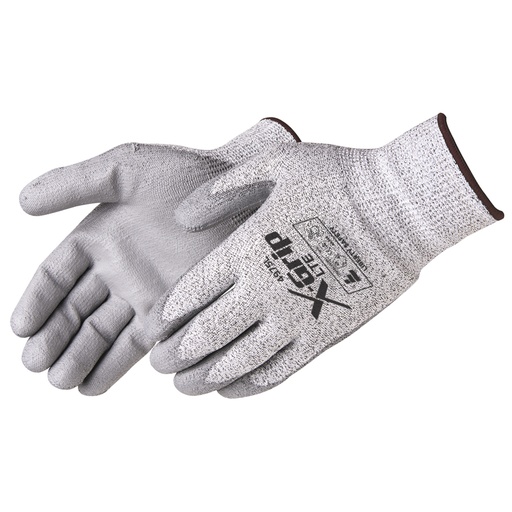 [A-4975] X-Grip™ LTE ANSI A5 Gray Polyurethane Cut Resistant Gloves