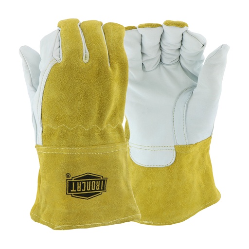 [A-6143] Ironcat® Premium Top Grain Goatskin Leather MIG Welder's Glove