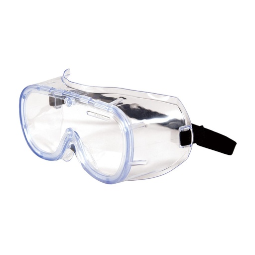 [EP-248-5290-300B] Bouton® Optical 552 Softsides™ Non-Vented Goggle with Clear Blue Body, Clear Lens and Anti-Scratch Coating